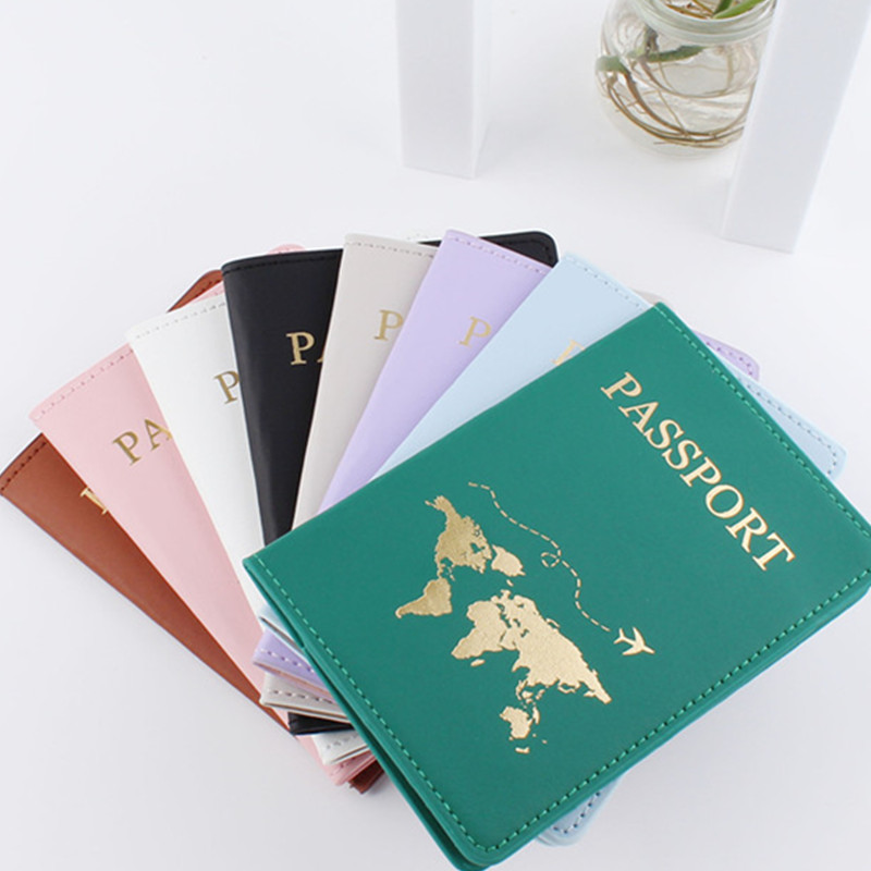 Travel Accessories Wallet - 1 SZTUK PU Skórzana okładka na