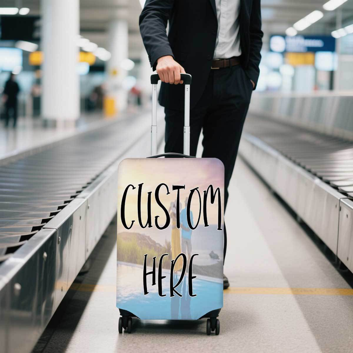 Travel Accessories Ideas - Stwórz własną, spersonalizowaną osłonę na bagaż