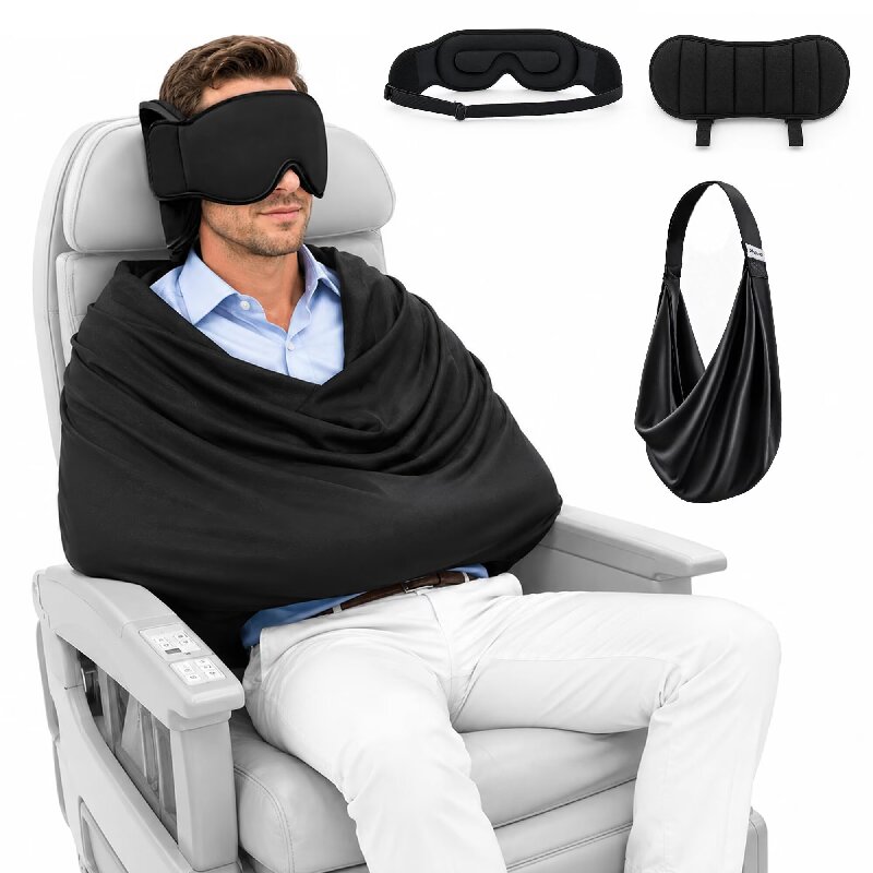 Zestaw do spania w samolocie 3 – Travel Accessories Long Flight recenzja i cena